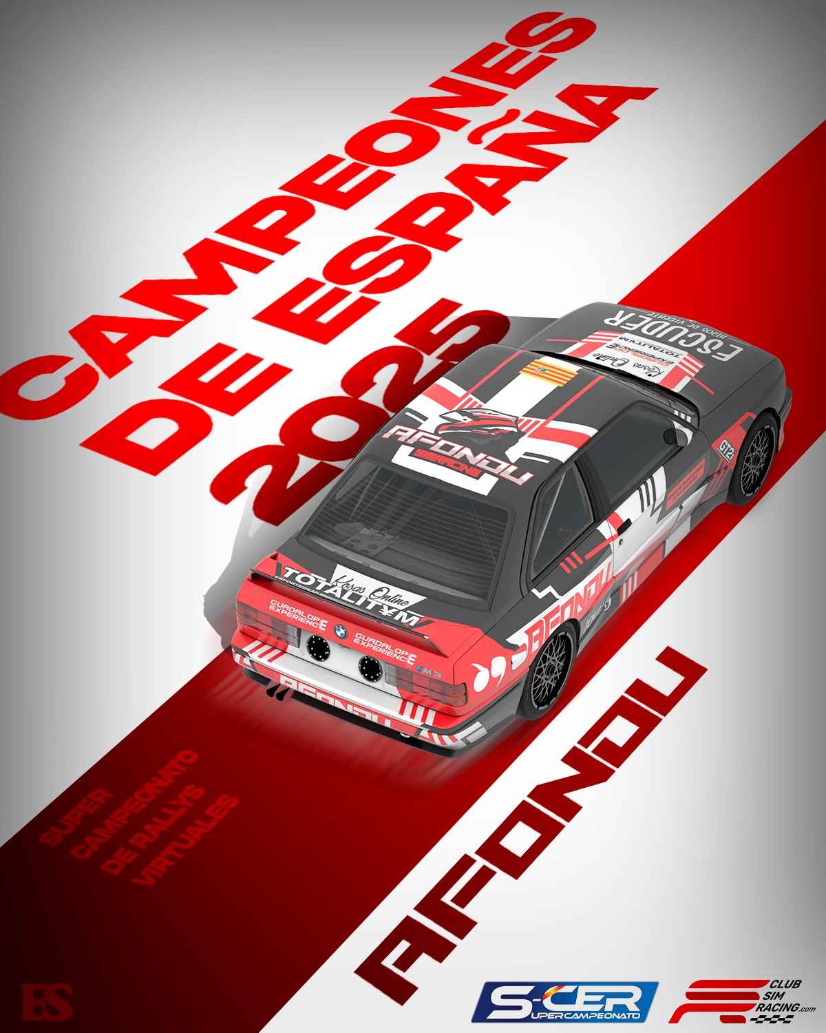 Cartel Campeonato SCER-V EQUIPO DE AFONDU